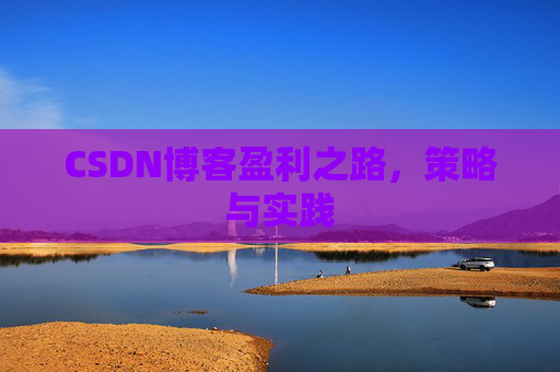 CSDN博客盈利之路，策略与实践